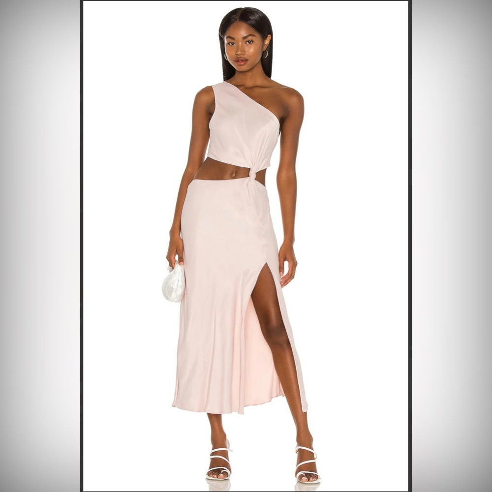 LPA “ Imani” dress in blush pink